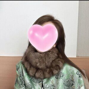 100% Genuine Russian Sable Fur Scarf – Brand New Not Vintage